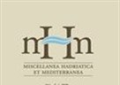 Novi broj časopisa "Miscellanea Hadriatica et Mediterranea"!