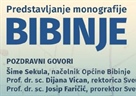 Predstavljanje monografije "Bibinje"!