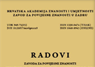 Predstavljanje radova Zavoda za povijesne znanosti HAZU u Zadru!