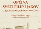 Znanstveni skup "Općina Sveti Filip i Jakov u sjeni povijesnog Rogova"!