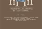 Odjelni časopis Miscellanea Hadriatica et Mediterranea u Scopusu