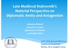 Izv. prof. dr. sc. Valentina Šoštarić sudjelovala na međunarodnoj znanstvenoj konferenciji 30th EAA Annual Meeting u Rimu