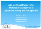 Izv. prof. dr. sc. Valentina Šoštarić sudjelovala na međunarodnoj znanstvenoj konferenciji 30th EAA Annual Meeting u Rimu